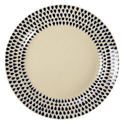 Nkuku Indigo Drop Side Plate